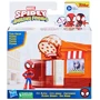 Набор игрушечный HASBRO Spider-Man SPD Стреляющий паук Веб сплешерс серии Человек-паук F8360 SAF CITY BLOCKS PIZZA SPIDEY (F6688_F8360)