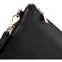 Женская сумка-пошет Amelie Galanti черная (A991705-black): Тип ручки Со съемной ручкой, Со съемным ремнем, Плечевой ремень, Короткая ручка