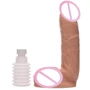 Фаллоимитатор с эякуляцией Veiny Victor Ejaculating Cock with Bottle, 16,6х4,8 см