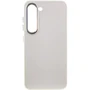Чехол для телефонов TPU Case Bonbon Leather Metal Style White for Samsung S911 Galaxy S23