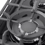 Варочная поверхность газовая Pyramida PFE 643 Black Luxe: Количество конфорок 4