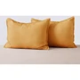Наволочка SoundSleep Muse mustard Льон гірчична 50х70 см (93429702)