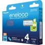 Panasonic AA 2000mAh NiMH 4шт + case Eneloop plastic free pack (BK-3MCDEC4BE) фото 1
