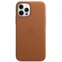 Чехол для iPhone Apple Leather Case with MagSafe Saddle Brown (MHKL3) for iPhone 12 Pro Max: Материалы кожа