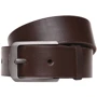 Мужской ремень Borsa Leather коричневый (vchn-mk-125rmkn8-brown)