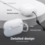 Чохол для навушників Elago Silicone Hang Case Nightglow Blue (EAPP2SC-HANG-LUBL) для Apple AirPods Pro 2 фото 6