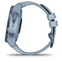 Смарт-часы Garmin Descent Mk2S Mineral Blue with Sea Foam Silicone Band (010-02403-07): Цвет ремешка Голубой