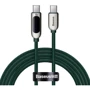 Кабель Baseus Cable USB-C to USB-C Display 100W 2m Green (CATSK-C06)