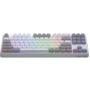 Клавиатура Hator Rockfall 3 Mecha TKL QMK/VIA Orange Wireless White (HTK851UA) UA