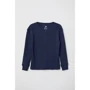 Лонгслів H & M 5379616 134-140 см темно-синій