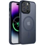 Чохол для iPhone Mobile Case TPU+PC Metal Buttons with MagSafe Colorful Blue для iPhone 13 Pro Max