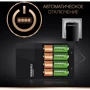 Зарядное устройство Duracell для аккумуляторов CEF14 2AA 2500 2AAA 850 1шт. фото 5