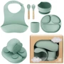 Детский набор посуды MoMi AMI green (AKCE00045)