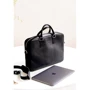 Конференц-сумка The Wings черная (TW-Briefcase-2-black): Тип ручки Со съемным ремнем, Плечевой ремень, С двумя ручками, Короткая ручка