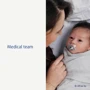 Пустушка силіконова Difrax Dental Newborn 0+ міс. Popcorn (796 Popcorn): Матеріал силикон