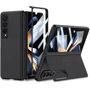 Аксессуар для смартфона GKK Leather Wallet with Stand Carbon for Samsung F936 Galaxy Fold 4