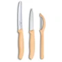 Набор кухонных ножей Victorinox SwissClassic Paring Set 3 пр. (6.7116.31L92): Материал рукояти полипропилен