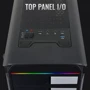 Корпус Aerocool Aero-500G RGB BK Black Mid Tower: Форм-фактор материнской платы ATX