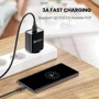 Кабель UGREEN USB Cable to USB-C US184 3A 18W 2m Black: Тип USB Cable - USB-C