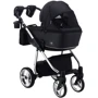 Коляска 2 в 1 Adamex Barcelona Polar (Chrome) BR617 (624637): Ширина шасси 58.5 см