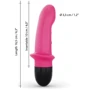 Вибратор Dorcel Mini Lover Magenta 2.0 перезаряжаемый, для точки G и массажа простаты