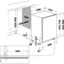 Встраиваемая посудомоечная машина Hotpoint-Ariston HIC 3C26N WF фото 8