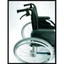 Инвалидная коляска Invacare Action 3 NG с ручным приводом 40.5 см серая (2000444018546) фото 5