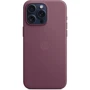 Чехол для iPhone Apple iPhone 15 Pro Max FineWoven Case with MagSafe - Mulberry (MT4X3ZM/A): Цвет бордовый