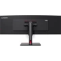 Монитор Lenovo ThinkVision P49w-30 (63DBZAT1EU/63DBRAT1UA): Разъемы LAN, Выход на наушники, HDMI, DisplayPort, USB, Выход на наушники, USB Type-C