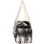 Женская сумка саквояж Laskara черно-белая (LK-10250-zebra): Страна производитель Чехия