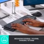 Клавиатура Logitech MX Wireless Illuminated Performance Graphite Clicky (920-010759): Подключение беспроводное
