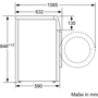 Стиральная машина Bosch WAX32F90: Загрузка белья (стирка), кг 10