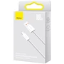 Кабель Baseus USB Cable to USB-C Dynamic Series 100W 2m White (CALD000702) фото 4