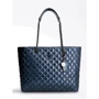 Женская сумка тоут Guess Cessily Tote темно-синяя (HWKM7679230-MID)
