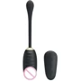 Виброяйцо с рельефным дизайном PrettyLove ROYAL PLEASURE, с пультом ДУ, BI-014711W
