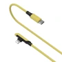 Кабель Baseus Cable USB-C to Lightning Colorful Elbow 18W 1.2m Yellow (CATLDC-A0Y): Длина 1.2 м
