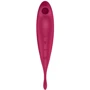Смарт-вибратор для клитора с вакуумной стимуляцией Satisfyer Twirling Pro+ dark red