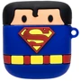 Чехол для наушников TPU Case Marvel & DC Superman Blue for Apple AirPods фото 1