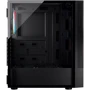 Корпус Logic concept ARYA MESH+GLASS ARGB fans 2x140mm+1x120mm BLACK (AT-ARYA-10-000000-0002): Материал передней панели пластик и металл