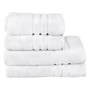 Полотенце Maisonette Micro Touch махровое белый 50х100 см (14079)