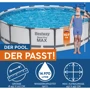 Бассейн Bestway круглый 457-107 см (56488) (фильтр-насос, лестница, чехол) фото 3