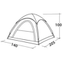 Палатка Easy Camp Comet 200 Rustic Green (120404)