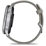 Смарт-часы Garmin Venu 4 45mm Silver with Silver Grey Silicone Band (010-03014-01)