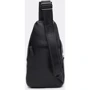 Чоловіча сумка слінг Borsa Leather чорна (k1338-black): Країна виробник Тайвань