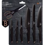 Набір кухонних ножів Berlinger Haus Black Rose Collection 7 предметів (BH 2688): Найменування Набор кухонных ножей 7 пр.