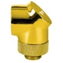 Система охлаждения Thermaltake Pacific G1/4 90 Degree Adapter - Gold/DIY LCS/Fitting (CL-W268-CU00GD-A)