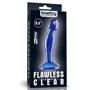 Анальная пробка LoveToy Flawless Clear Anal Plug 6.5" Blue
