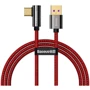 Кабель Baseus USB Cable to USB-C Legend Elbow 66W 1m Red (CACS000409)