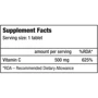 BioTechUSA Vitamin C 500 120 tabs / 120 servings: Пол Унисекс