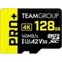 Карта памяти Team 128GB microSDXC UHS-I U3 A2 V30 PRO+ + adapter (TPPMSDX128GIA2V3003): Тип карты MicroSDXC